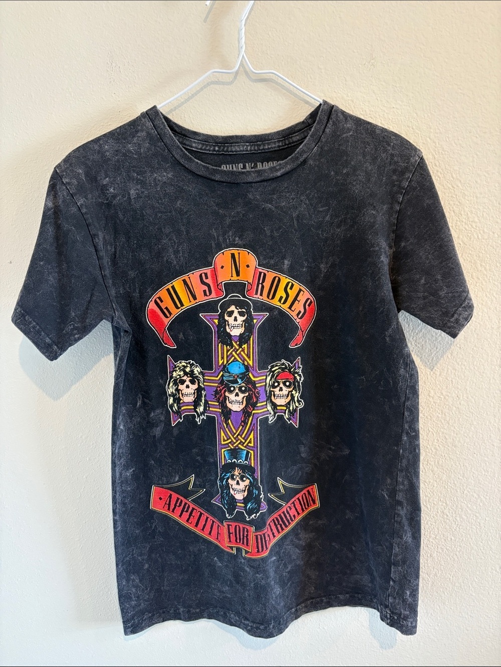 Guns N’ Roses short sleeve tee shirt 100% cotton NWOT